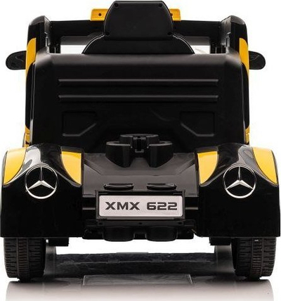 Makina elektrike për kalamaj Lean Cars Mercedes XMX622, me bateri, me ekran LCD, e verdhë