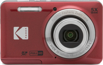 Aparat fotografik Kodak PIXPRO FZ55, 16MP, zmadhim optik 5x, i kuq