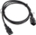 Lanberg IEC 320 C13 до C14 Кабел за Продолжување на Напојување, 1.8 m, Црн