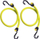 Litar elastik Master Lock Twin Wire, 100cm, set 2 copë, i verdhë