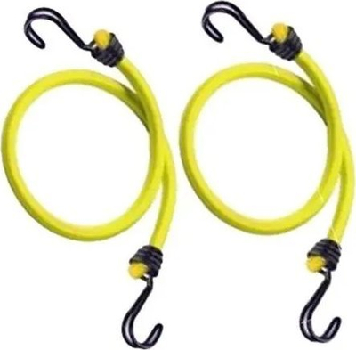 Litar elastik Master Lock Twin Wire, 100cm, set 2 copë, i verdhë