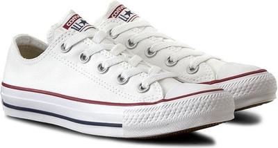 Atlete të shkurtra Converse, nr. 38, të bardha