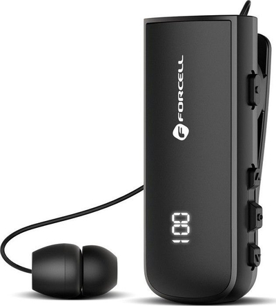 Kufje pa tela Forcell F-AUDIO Drive, Bluetooth 5.3, bateri 22 orë, të zeza