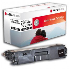 Toner AgfaPhoto TN-325 i zi, zëvendësues për Brother