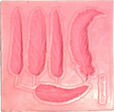 Kallëp silikoni Aptel Pen Silicone Mold 2, 5 forma, për dekorime