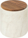 Kuti pambuku 5five COME, Ø 10 cm, polyresin, beige