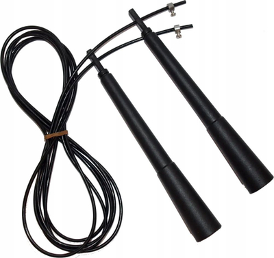 Litar kërcimi Spartan Adjustable Jump Rope Spa, i rregullushëm, plastik, gri
