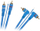 Kabllo audio RCA KPO2668 5m, x2 në x2, blu