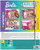 Set kreativ Lisciani Barbie Sketch Book Make Up Goal, me fletore vizatimi, me aksesorë grimi, shumëngjyrësh