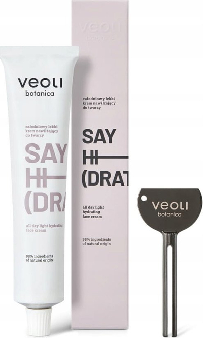 Крем за лице Veoli Botanica Say Hi Dration, лесен хидратант, 75ml