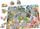 Puzzle edukativ Larsen Happy Farm Maxi, 33 pjesë, 36.5 x 28.5 cm, shumëngjyrësh