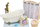 Сет мебел за бања Sylvanian Families Bath and Shower, со када и туш, без кукла