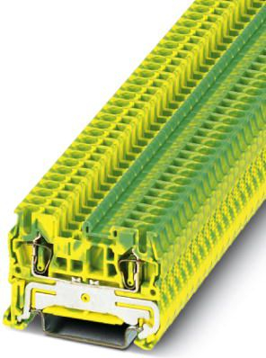 Блок терминал за шина Phoenix Contact ST-2.5 PE, 2 проводници, 0.08-4mm², зелено-жолт