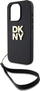 Mbulesë telefoni DKNY DKHCP15LPBSWSK për iPhone 15 Pro 6.1", hardcase me rrip dore, e zezë