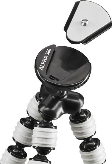 Трипод Cullmann Alpha 380 Mobile, 30 cm, за телефон и камера, сив