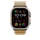 Apple Watch 49mm Loop, Tan Alpine Loop, Natural Titanium Finish, M