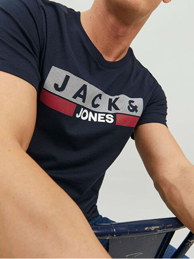 Maicë Jack&Jones JJECORP Slim Fit, e kaltër