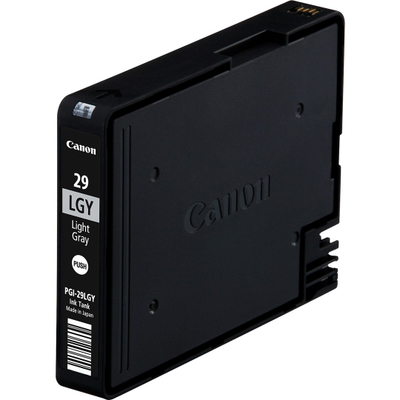 Bojë printeri Canon PGI-29LGY, bojë origjinale, gri e çelët