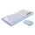 Set tastierë dhe maus Havit KB561GCM Basicline, wireless 2.4 GHz, 1000 dpi, i zi