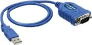 Kabllo USB TRENDnet TU-S9, USB-A në RS-232, 0.6 m, blu