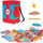 Set lodrash Pokémon Carry Case Beach Battle, playset i portativ, me figurë Pikachu 2 inch, shumëngjyrësh