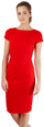 Fustan Closet London Closet Body-Con, i kuq, M
