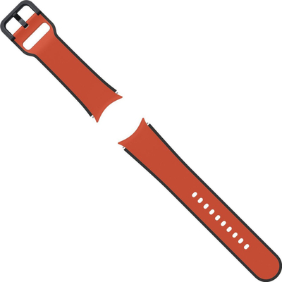 Byzylyk sportiv Samsung Two-tone Sport Band për Galaxy Watch 4 5 5 Pro, 20mm, M L, sandy