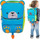 Çantë shpine Trunki Toddlepak Trunki Bert, e kaltër