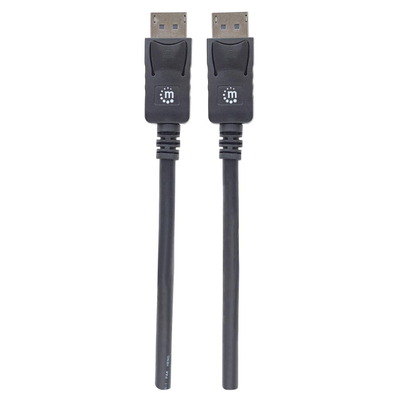 Kabllo DisplayPort Manhattan, 1m, 4K 60Hz, i zi