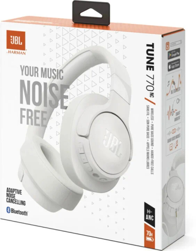 Kufje JBL Tune 770 NC, të bardha