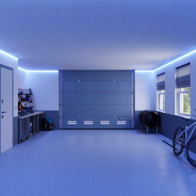 Shirit LED i zgjuar Nordlux Smart Colour, 2 x 5 m, shumëngjyrësh, i bardhë