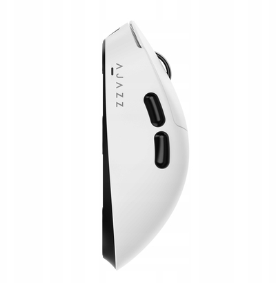 Maus gaming Ajazz Max Paw3311, wireless, 12000 DPI, i bardhë