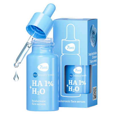 Serum për fytyrë 7 Days, Moisturizing Facial HA 1% + H2O, 20 ml