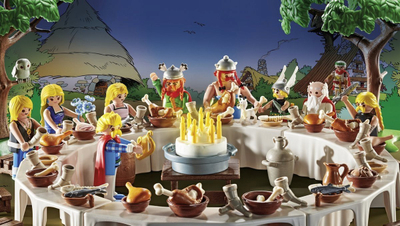 Set figurina PLAYMOBIL Asterix 71680, edicion jubile, 10 figura, shumëngjyrësh