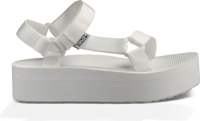Sandale për femra Teva Flatform Universal, platformë 5.5 cm, të bardha, nr 36