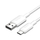 Kabllo USB Vention CTQWF, USB 2.0 në USB-C, 1m 60W 3A, e bardhë