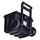 Sistem modular veglash Keter Stack N Roll 250927, me rrota, dorezë teleskopike, i zi