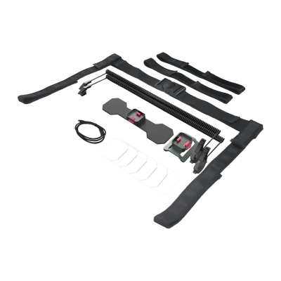Set aksesorësh SUBNADO Actiontech, kabllo USB C, rripa montimi, i zi