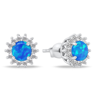 Set aksesorë për femra Brilio Silver sBS3746, kaltër
