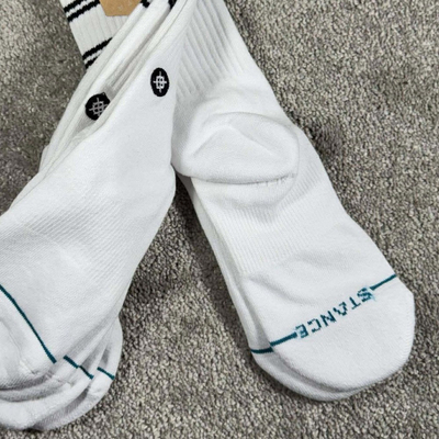 Çorape STANCE Basic 3 Pack Crew, 3 palë, të bardha