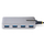 USB центар Startech, 4 порти, USB-C, 5Gbps, сребрен