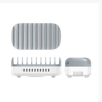 Stacion karikimi i zgjuar Orico DUK-10P-V1, 10 porta USB-A, 120W, i bardhë