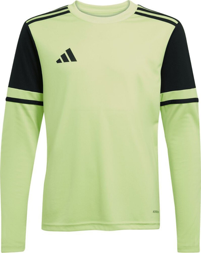 Fanellë portieri për fëmijë adidas Squadra 25 Jr, mëngë të gjata, Aeroready, e gjelbër