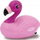 Lodër fryrëse uji Jamara Water Animals Flamingo, formë flamingo, për fëmijë 6+ vjeç, rozë