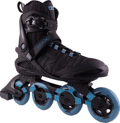 Patina inline Roces Warp Thread TIF, me rrota 84mm, kushineta ABEC 7, gri‑blu
