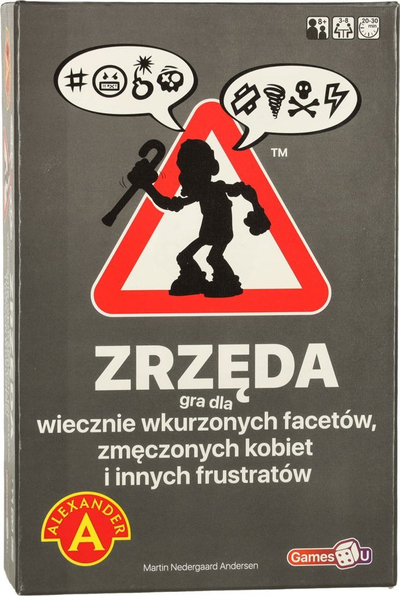 Lojë me shoqni Alexander GRUMP, me letra, për të rritur