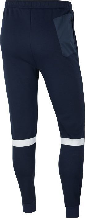 Pantallona Nike Strike 21 Fleece për burra, poliester me pambuk, blu navy