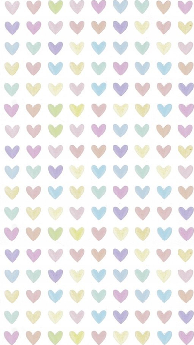 Ngjitëse dekorative Craft with Fun Hearts Pastel, forma zëmre, për Shën Valentinin, shumëngjyrëshe