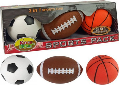 Set topa të buta sportive LEANToys