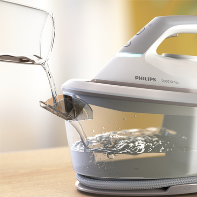 Gjenerator avulli Philips PSG2000/80, 2400W, 1.4L, gri me të bardhë